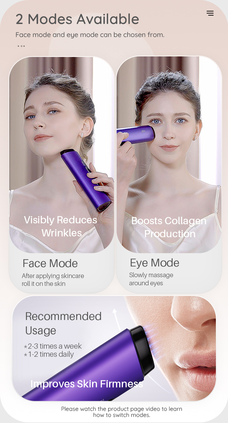 VITALY 3-in-1 Facial Massager Beauty Device-7